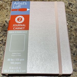Dotted Paper Journal Dot Grid Artist Loft 180 Pages 6x8 80lb Level 2